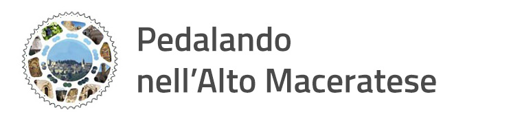 logo pedalando nell'alto maceratese